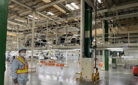 一汽豐田泰達工廠的智能化物流作業流水線打造“亞洲雄獅”