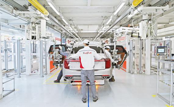 一探紅旗H9智能生產(chǎn)線的廬山真面目