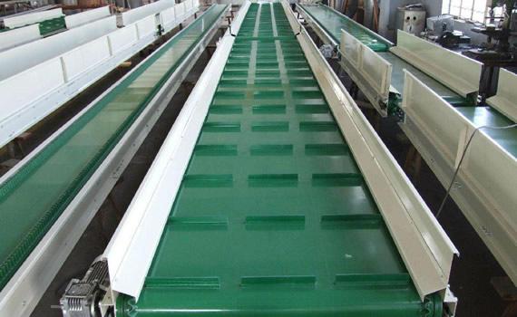 組裝皮帶生產線跑偏移位怎么處理？