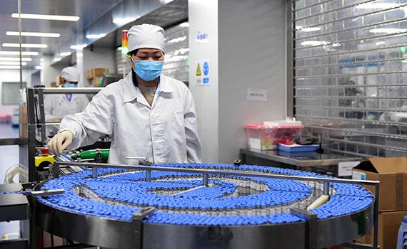 揭秘全國首款重組新冠疫苗生產(chǎn)：1分鐘下線2000支疫苗