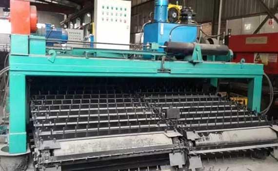 鏈板式翻拋機(jī)變廢為寶