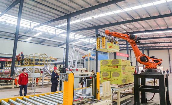 亞洲最大最先進總投資5.6億元巖棉生產線月內即將試產