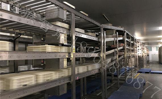 冠猴智能優質解決方案之高效鹵制品自動化輸送