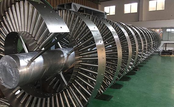 冠猴智能優質解決方案之螺旋輸送機