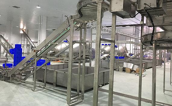 冠猴智能優質解決方案之鹵制品整廠生產線