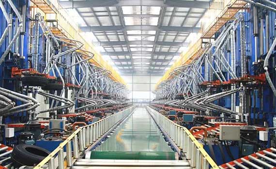 青島雙星“工業4.0”的智能化工廠