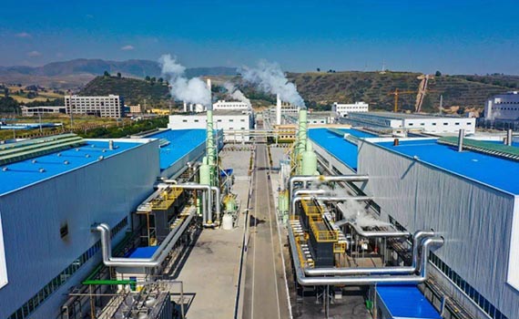 中國首條萬噸碳纖維生產線在青海西寧投產