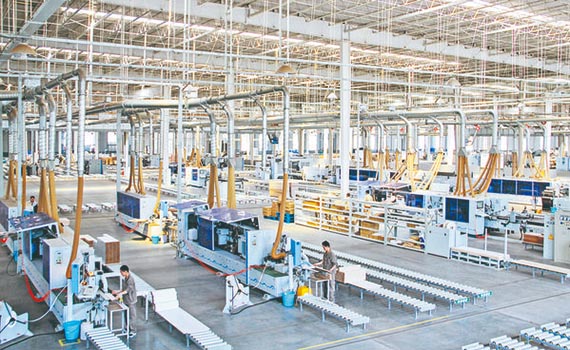 工業互聯助力明珠家具智能化生產