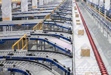 Logistics whole plant conveyor line