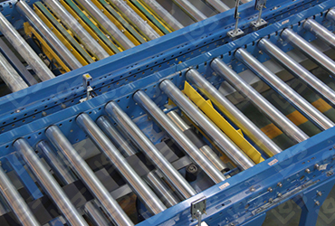 Friction belt roller machine