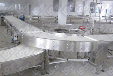 Belt conveyor line