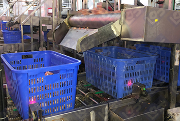 Quantitative conveyor line