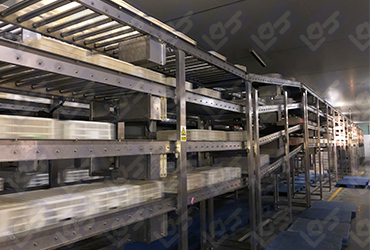 Storage conveyor line
