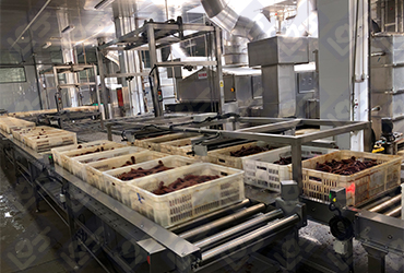 Automatic frame pushing machine