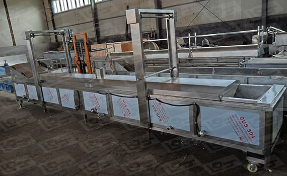 鹵肉全自動(dòng)生產(chǎn)流水線設(shè)備更新?lián)Q代