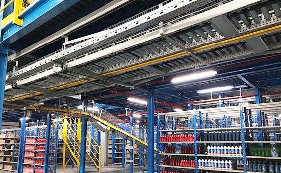 倉儲：自動化立體倉庫中貨物的出入庫全部流程