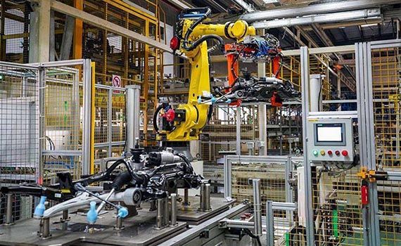 智能化生產線平均42秒下線一套底盤