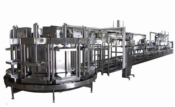 鹵味食品廠生產流水線：豆腐干的制作流程