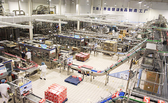 伊利示范項目首批生產線正式投產