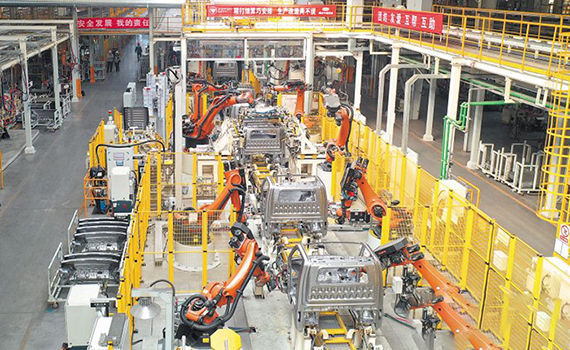 北汽福田長沙超卡工廠一季度產量提升53%  一條生產線共性生產9款車