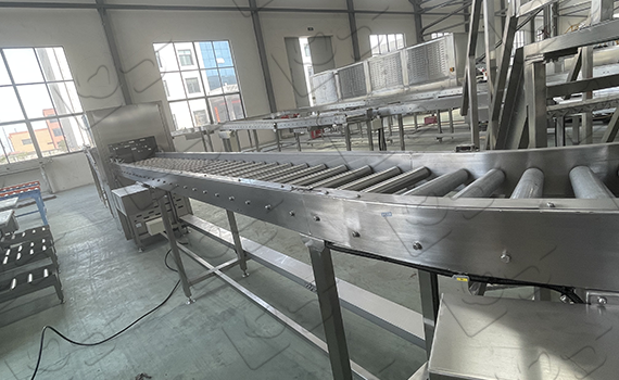 倍速鏈滾筒輸送線