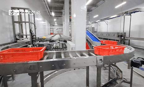 肉類分割洗筐間