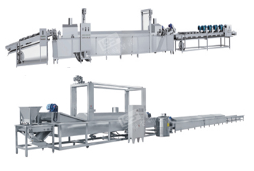 全自動油炸流水線