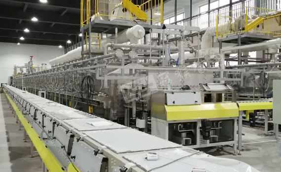 窯爐外軌自動循環(huán)線