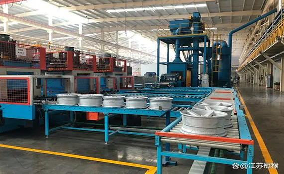 高效能全自動汽車輪轂輸送線