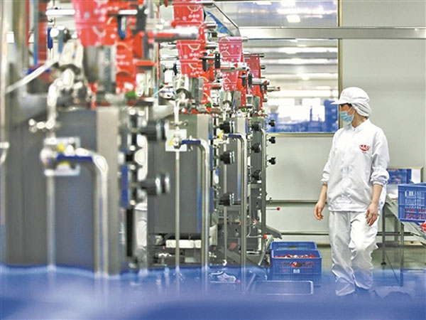 螺螄粉企業生產線