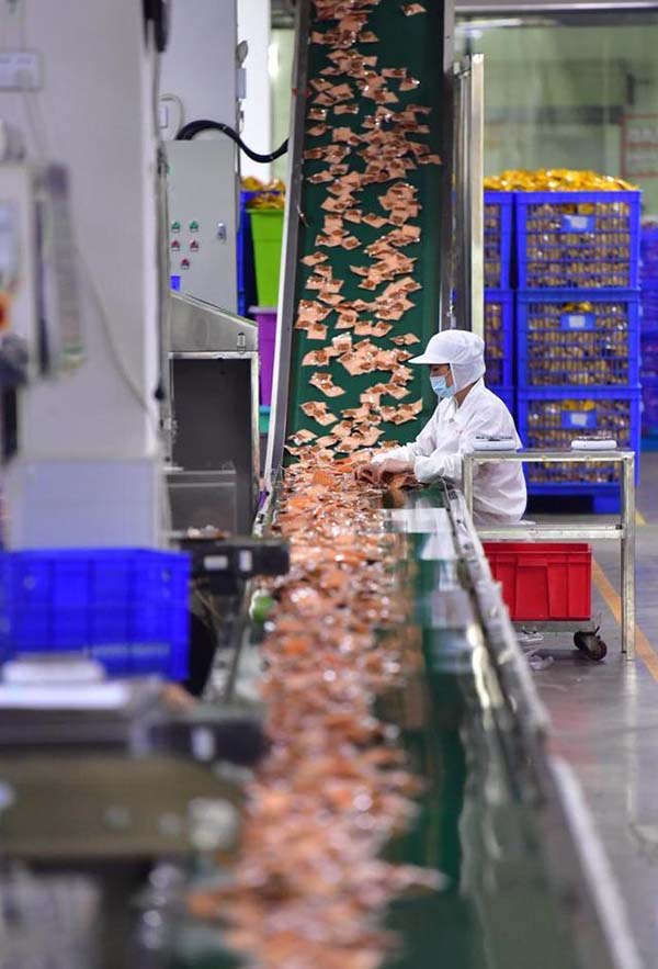 螺螄粉企業生產線