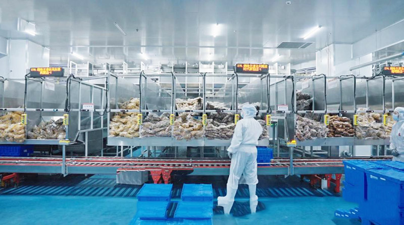 絕味食品自動化生產線 絕味食品自動化生產線