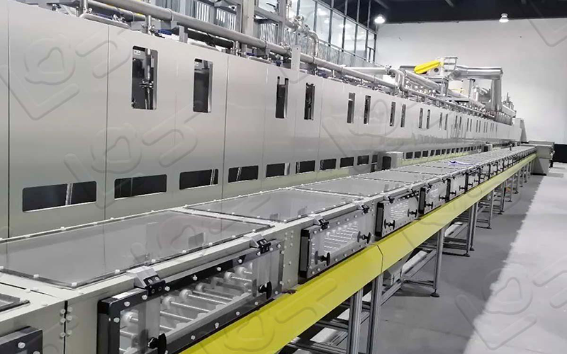 冠猴智能窯爐外軌線(xiàn)倒缽機(jī)：高效卸料助力鋰電材料自動(dòng)化生產(chǎn)線(xiàn)